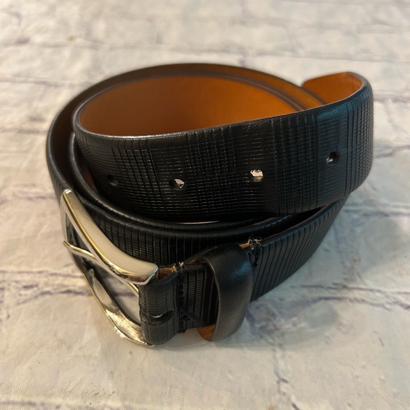 MARTIN DINGMAN ITALIAN SADDLE LEATHER EQUESTRIAN SADDLE LEATHER LINING BELT 40 - Picture 2 of 10
